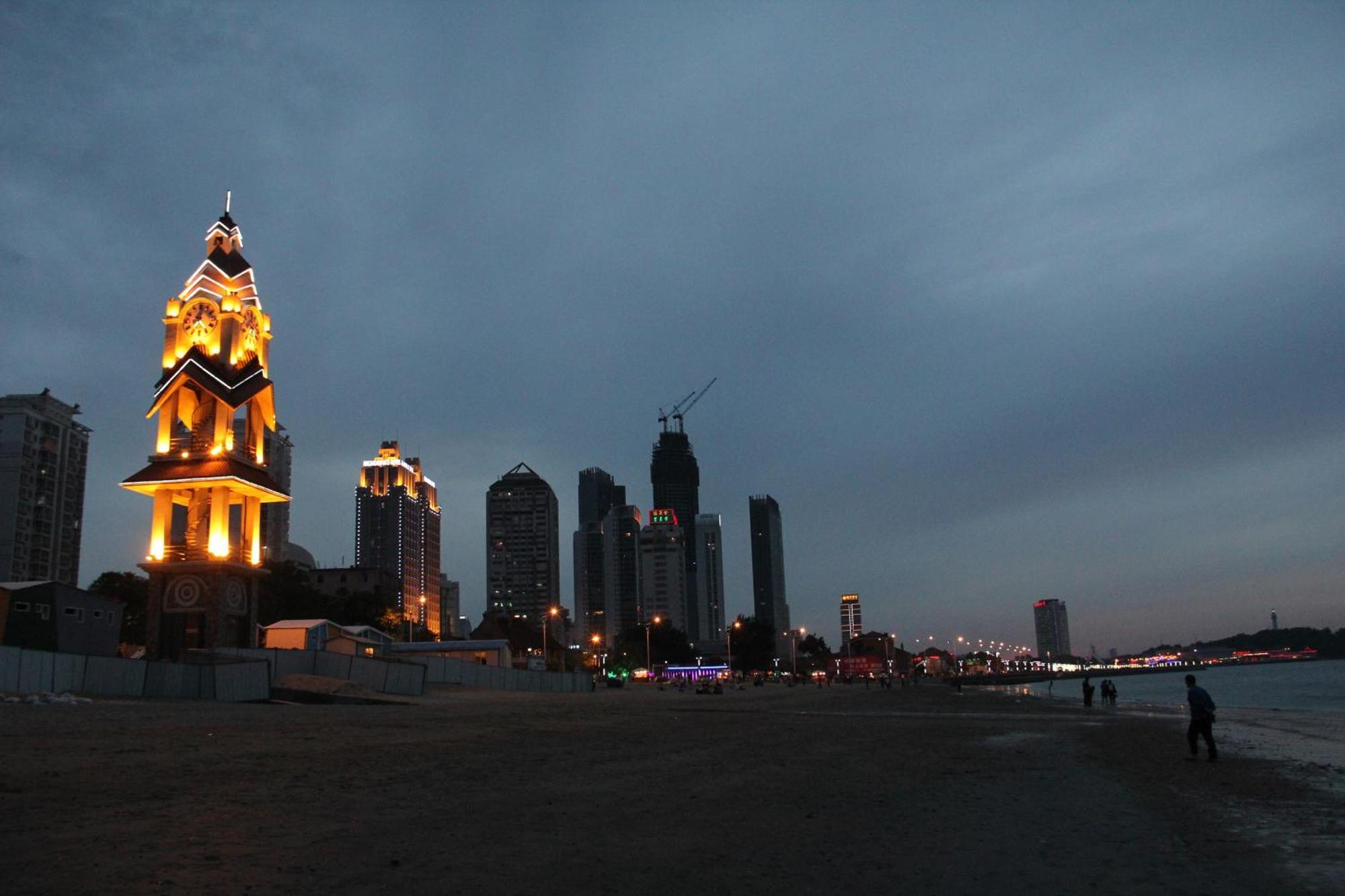 Brigh Radiance Hotel Yantai Exterior foto
